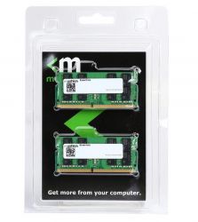 ' SO-DIMM, DDR4, 32Gb x 2 (64Gb Kit), 3200 MHz, Mushkin Essentials, 1.2V, 22-22-22-52 (MES4S320NF32GX2) -  2