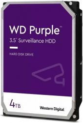   3.5" 4Tb Western Digital Purple, SATA3, 256Mb, 5400 rpm (WD42PURU)