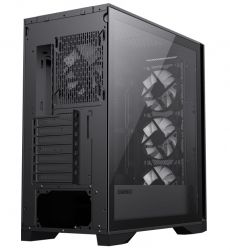 Корпус GameMax Leader Black, без БЖ, Midi Tower, ATX / EATX / Mini-ITX / micro ATX, 1xUSB 2.0, 1xUSB 3.0, 1 х USB Type-C, 6 x 120 мм ARGB - Картинка 5