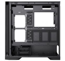  GameMax Leader Black,  , Midi Tower, ATX / EATX / Mini-ITX / micro ATX, 1xUSB 2.0, 1xUSB 3.0, 1  USB Type-C, 6 x 120  ARGB -  8