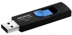 USB 3.0 Flash Drive 32Gb ADATA UV320, Black/Blue (AUV320-32G-RBKBL) - Картинка 2