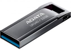 USB 3.2 Flash Drive 32Gb ADATA UR340, Black (AROY-UR340-32GBK) -  2
