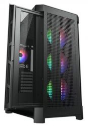 Корпус Cougar Airface Pro RGB Black, без БП, ATX/Micro ATX/Mini ITX, USB 3.0x2, USB 2.0x1, Type-C Gen 2, RGB подсветка, 4x120 ARGB, закаленное стекло, 240x496x465 мм - Картинка 5