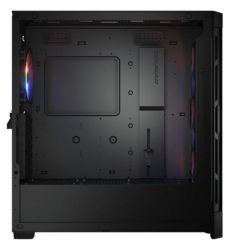 Корпус Cougar Duoface Pro RGB Black, без БП, ATX/Micro ATX/Mini ITX, USB 3.0x2, USB 2.0x1, Type-C Gen 2, RGB подсветка, 4x120 ARGB, закаленное стекло, 240x496x465 мм - Картинка 7