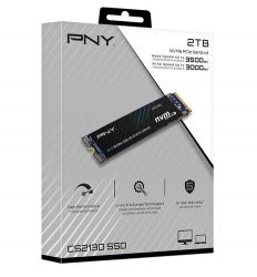 SSD  PNY CS2130 2Tb M.2 PCI-E 3.0 x4 3D TLC (M280CS2130-2TB-RB) -  2