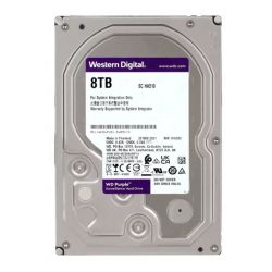   3.5" 8Tb Western Digital Purple, SATA3, 128Mb, 5640 rpm (WD84PURU) -  2