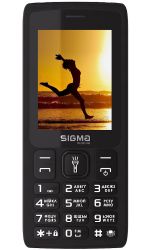   Sigma mobile X-style 34 NRG Type-C, Black, 2 Mini-SIM,  2.4"  (240x320), , MediaTek MTK6261D,  microSD (max 32GB), FM, BT, 4050 mAh