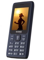   Sigma mobile X-style 34 NRG Type-C, Blue, 2 Mini-SIM,  2.4"  (240x320), , MediaTek MTK6261D,  microSD (max 32GB), FM, BT, 4050 mAh -  2