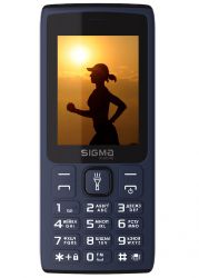   Sigma mobile X-style 34 NRG Type-C, Blue, 2 Mini-SIM,  2.4"  (240x320), , MediaTek MTK6261D,  microSD (max 32GB), FM, BT, 4050 mAh