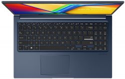  15" Asus VivoBook 15 X1504ZA-BQ067(90NB1021-M002Y0) Quiet Blue 15.6" FullHD 1920x1080 , Intel Core i3-1215U 3.3-4.4GHz, RAM 8GB DDR4, SSD 256GB, Intel UHD Graphics, DOS -  4
