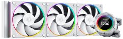    ID-Cooling Space LCD SL360 WHITE, 3120 ARGB fans, 4pin PWM, Intel LGA2066/2011/1700/1200/1151/1150/1155/1156  AMD AM5/AM4,  350 TDP, LCD- 2,1"