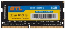  SO-DIMM, DDR4, 8Gb, 3200 MHz, GTL, 1.2V, CL22 (GTLSD8D432BK) -  1