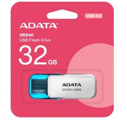 USB Flash Drive 32Gb ADATA UV240, White (AUV240-32G-RWH) - Картинка 3