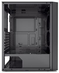 Корпус PcCooler MA100 MESH, Black, Mid Tower, без БП, для ATX / Micro ATX / Mini ITX, 1xUSB 3.0 / 2xUSB 2.0, макс. CPU - 160 мм / GPU - 310 мм, 3x120 мм ARGB, боковая панель из закаленного стекла - Картинка 5