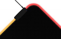     HyperX Pulsefire Mat RGB Speed, Black, 900 x 420 x 3 , RGB  (10 ),  USB 1.4  -  4