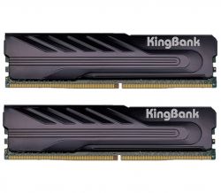  16Gb x 2 (32Gb Kit) DDR4, 3600 MHz, KingBank, Silver, 18-22-22-42, 1.35V,   (KB3600H16X2)