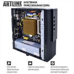  Artline Business B10, Black, Celeron J4005 (2x2.0-2.7 GHz), 8Gb DDR4 2666 MHz SO-DIMM, 240Gb SSD, UHD Graphics 600, 2xUSB 3.1 / 4xUSB 2.0, VGA, DOS, VESA    (B10v14) -  4
