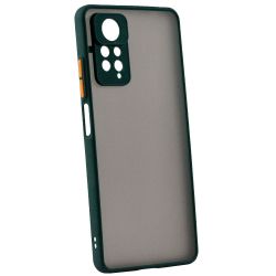 �������� ����������� ��� ��������� Xiaomi Redmi Note 12 Pro 4G, Gingle Matte Case (strong) Dark Green