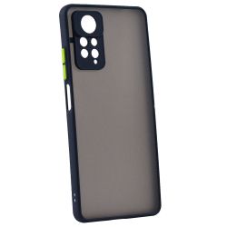 �������� ����������� ��� ��������� Xiaomi Redmi Note 12 Pro 4G, Gingle Matte Case (strong) Dark Blue