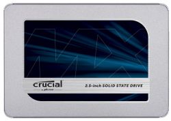   Crucial MX500 250Gb, SATA3, 2.5", TLC, 560/510 MB/s, Bulk (CT250MX500SSD1T) -  1
