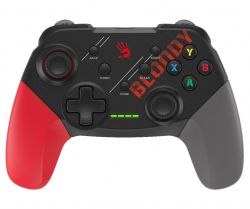  A4Tech GPW50 "Bloody", Black/Red/Grey,  (USB 2.4GHz),   / PS3 / Android,  , 600 mAh -  1