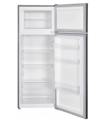 Холодильник Edler ED-285DIX, Inox, двокамерний, з верхньою мор. камерою, загальний об'єм 209L, корисний об'єм 169L/40L, механічне керування, A+, 143x55x55см - Картинка 2