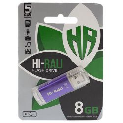 USB Flash Drive 8Gb Hi-Rali Rocket series Violet / HI-8GBVCVI -  1