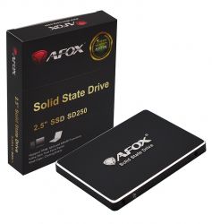  128Gb, AFOX, SATA3, 2.5", 3D TLC, 480/440 MB/s (SD250-128GN) -  2