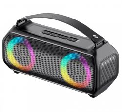 ���������� ������� Havit HV-SK888BT, Black, 10 ��, Bluetooth, RGB �����������, USB, microSD, AUX, Type-C, 1800 mAh