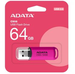 USB Flash Drive 64Gb ADATA C906, Purple (AC906-64G-RPP) -  3