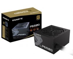 ���� ������� 650 ��, Gigabyte P650G, Black, 80+ Gold, 120 �� HYB, 3xMolex / 6xSATA / 4x6+2-pin / 2x4+4-pin / 1x20+4-pin, ������ OVP/OPP/SCP/UVP/OCP/OTP (GP-P650G) - �������� 5