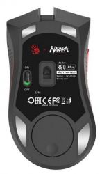 Мышь Bloody R90 Plus Naraka, Wireless+USB, 5000 cpi, Bloody, metal feet, подсветка - Картинка 5