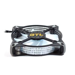 Вентилятор 120 mm GTL LED Multicolor B1 ARGB PWM, 120x120x25мм, ARGB 3 pin, 800-1600±10% об/хв, PWM (GTL-120LMCB1P ARGB) - Картинка 4