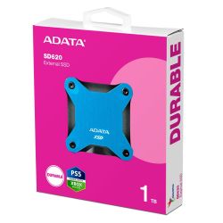 Зовнішній накопичувач SSD, 1Tb, ADATA SD620, Blue, USB 3.2, 520 / 460 MB/s (SD620-1TCBL) - Картинка 5