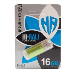 USB Flash Drive 16Gb Hi-Rali Rocket series Green (HI-16GBVCGR) -  1