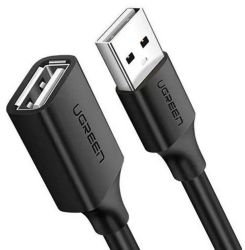 - USB 2.0 (AM) - USB 2.0 (AF), Black, 3 , Ugreen US103