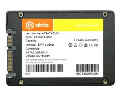 SSD  Atria XT200 120Gb SATA3 2.5" 3D TLC (ATSATXT200/120) -  2