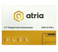   120Gb, Atria XT200, SATA3, 2.5", 3D TLC, 545/455 MB/s (ATSATXT200/120) -  3