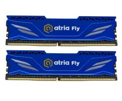 ' 8Gb x 2 (16Gb Kit) DDR4, 3600 MHz, Atria Fly, Dark Blue, 18-22-22-42, 1.35V,   (UAT43600CL18BLK2/16)