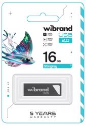 USB Flash Drive 16Gb Wibrand Stingray Grey (WI2.0/ST16U5G) - �������� 2