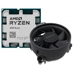 ��������� AMD (AM5) Ryzen 7 8700F, Tray + Cooler, 8x4.1 GHz (Turbo Boost 5.0 GHz), L3 16Mb, Phoenix (Zen 4), 4 nm, TDP 65 ��, ���������������� ���������, ����� Wraith Stealth (100-100001590MPK)