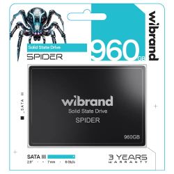 SSD накопитель Wibrand Spider 960Gb SATA3 2.5" 3D TLC (WI2.5SSD/SP960GBST) - Картинка 2