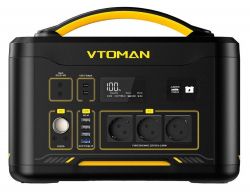 �������� ������� Vtoman Jump 1500X PB-22, Black, 1500 �� / 828 ��/�, 2xType-C (100 ��), 2xUSB (5�, 3�), DC, 2x220V - �������� 2