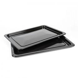 Електродуховка Holmer HEO-083CT, White, 1800W, 38л, конвекція, в комплекті 2 деко з антипригарним покриттям та решітка гриль, роздільне ругулювання температури, таймер, 70°С-250°С, фіксація відкритого положення дверцят - Картинка 2