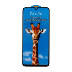 ������� ���� ��� Samsung A30/A30s/A50/M21/M30s/M31, GIRAFFE Anti-static glass, Black - �������� 1