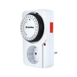 ������-������� ColorWay, White, 16A, �� 3680 ��, ������������, �� 15 ����� �� 24 �����, IP20 (CW-STM01-24H) - �������� 2