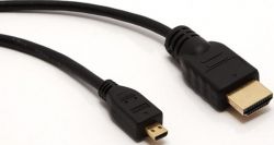  HDMI - micro HDMI 1  Atcom Black, v1.4a, Blister (RH-Z1185B)
