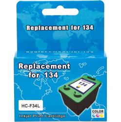  HP 134 (C9363HE), Color, DesignJet 5740/5743/6543/6843, Photosmart 8153/8453, MicroJet (HC-F34L)