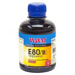  WWM Epson L800/L805/L810/L850/L1800, Black, 200 ,  (E80/B) -  1