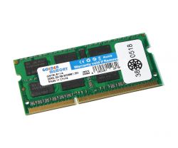  SO-DIMM 4Gb, DDR3, 1600 MHz (PC3-12800), Golden Memory, 1.35V (GM16LS11/4) -  1